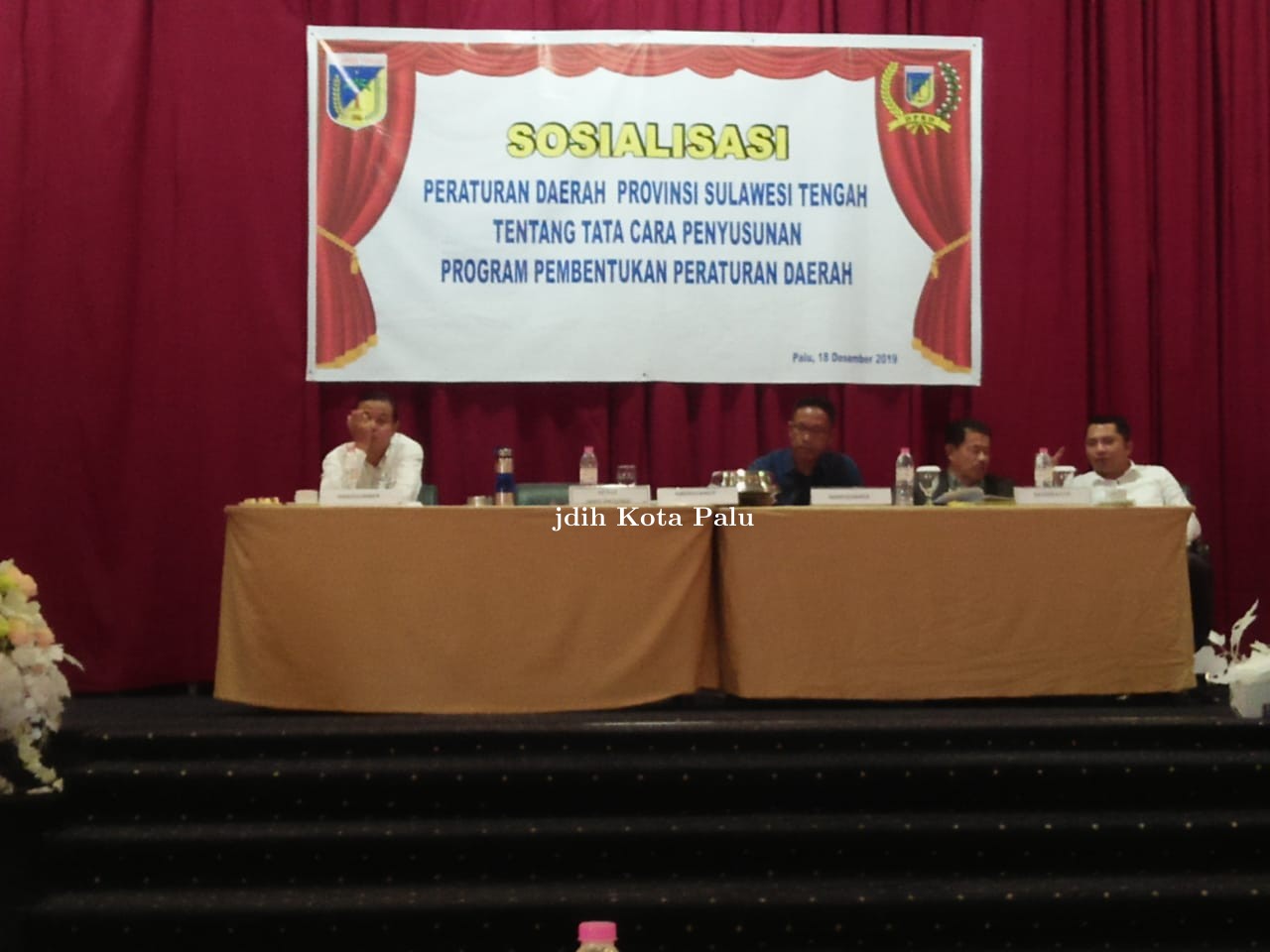 Sosialisasi Perda Provinsi Sulawesi Tengah tentang Tatacara Penyusunan Program Pembentukan Perda